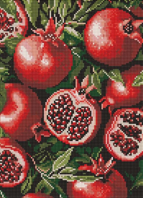 Алмазна мозаїка 30х40 АМО8290 Гранат у розрізі Ідейка Ціна (цена) 268.80грн. | придбати  купити (купить) Алмазна мозаїка 30х40 АМО8290 Гранат у розрізі Ідейка доставка по Украине, купить книгу, детские игрушки, компакт диски 0