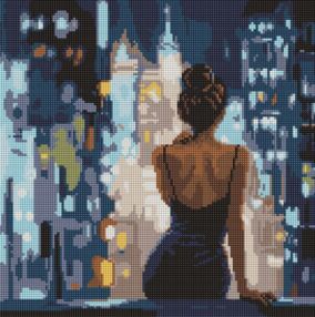 Алмазна мозаїка 40х40 АМО8286 Кінець вечірки "Ідейка"