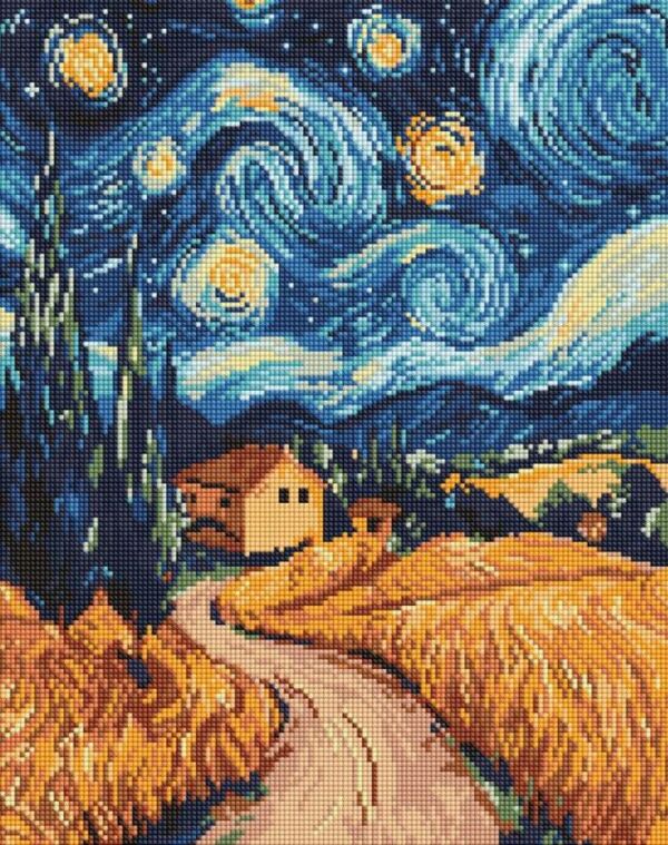 Алмазна мозаїка 40х50 АМО8188 Українська ніч Ідейка Ціна (цена) 336.10грн. | придбати  купити (купить) Алмазна мозаїка 40х50 АМО8188 Українська ніч Ідейка доставка по Украине, купить книгу, детские игрушки, компакт диски 0