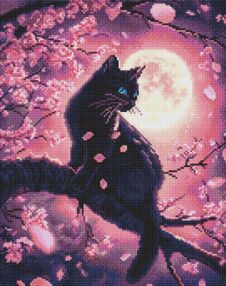 Алмазна мозаїка 40х50 АМО8220 Чарівний кіт серед сакури "Ідейка" Алмазна мозаїка 40х50 АМО8220 Чарівний кіт серед сакури "Ідейка"
