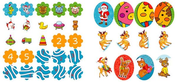 Зимові наліпки Оленятко Ціна (цена) 27.89грн. | придбати  купити (купить) Зимові наліпки Оленятко доставка по Украине, купить книгу, детские игрушки, компакт диски 3