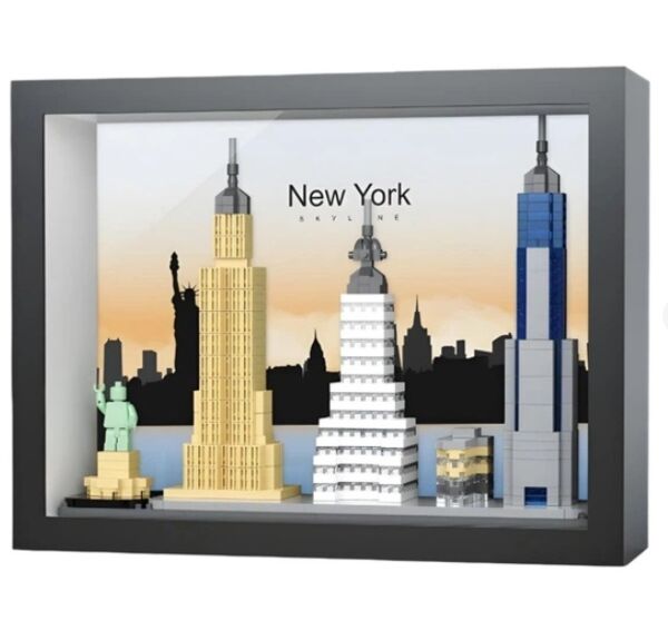 Конструктор City Skyline New York в рамці M3230 Ціна (цена) 471.00грн. | придбати  купити (купить) Конструктор City Skyline New York в рамці M3230 доставка по Украине, купить книгу, детские игрушки, компакт диски 0