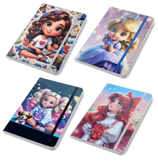 Блокнот дитячий А5 80 аркушів у лінію на резинці 9036 1001 в асортименті Ціна (цена) 56.90грн. | придбати  купити (купить) Блокнот дитячий А5 80 аркушів у лінію на резинці 9036 1001 в асортименті доставка по Украине, купить книгу, детские игрушки, компакт диски 2