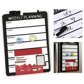 Дошка дитяча сухостираюча маркер + магніти А4 JL-023