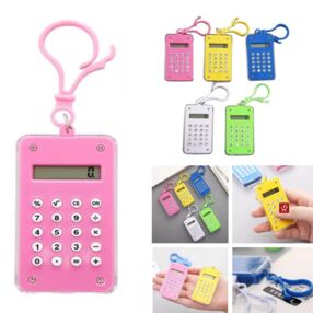 Калькулятор брелок 878-23 3,5 х 5,5 см сонячний заряд