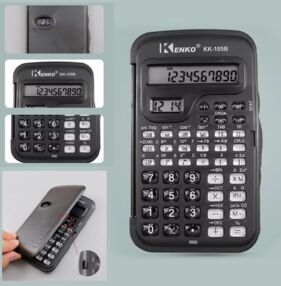 Калькулятор інженерний з кришкою KK-105B 878-2 7,5 х 13см