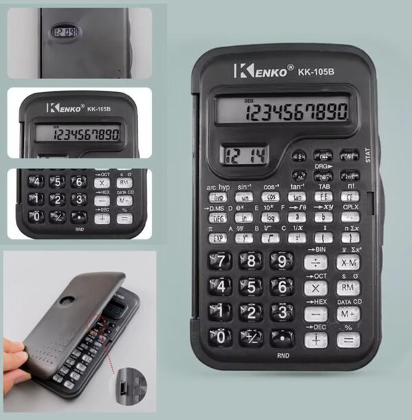 Калькулятор інженерний з кришкою KK-105B 878-2 7,5 х 13см Ціна (цена) 55.80грн. | придбати  купити (купить) Калькулятор інженерний з кришкою KK-105B 878-2 7,5 х 13см доставка по Украине, купить книгу, детские игрушки, компакт диски 0