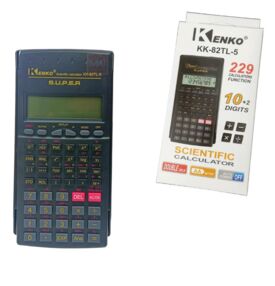 Калькулятор інженерний з кришкою KK-82TI-5 878-20 8,5 х 16,5 см