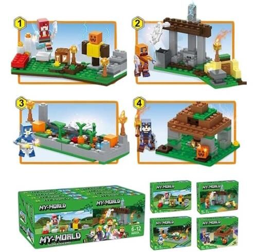 Конструктор My World від 88 деталей в асортименті 86005A Ціна (цена) 85.60грн. | придбати  купити (купить) Конструктор My World від 88 деталей в асортименті 86005A доставка по Украине, купить книгу, детские игрушки, компакт диски 0