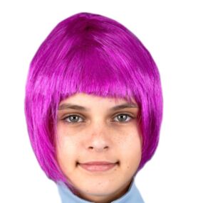 Карнавальна перука КАРЕ фуксія KA-23-5123