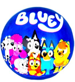 Мяч дитячий Bluey 45 см KA-23-4822 Мяч дитячий Bluey 45 см KA-23-4822