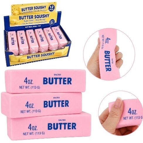 Антистрес сквіш Butter 14 см масло рожеве 712375 Ціна (цена) 102.00грн. | придбати  купити (купить) Антистрес сквіш Butter 14 см масло рожеве 712375 доставка по Украине, купить книгу, детские игрушки, компакт диски 0