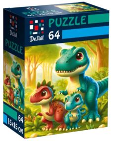 Пазли Веселі динозаврики 64 елемента DT1234-21