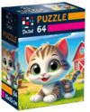 Пазли Забавне кошеня 64 елемента DT1234-24 Ціна (цена) 33.60грн. | придбати  купити (купить) Пазли Забавне кошеня 64 елемента DT1234-24 доставка по Украине, купить книгу, детские игрушки, компакт диски 0