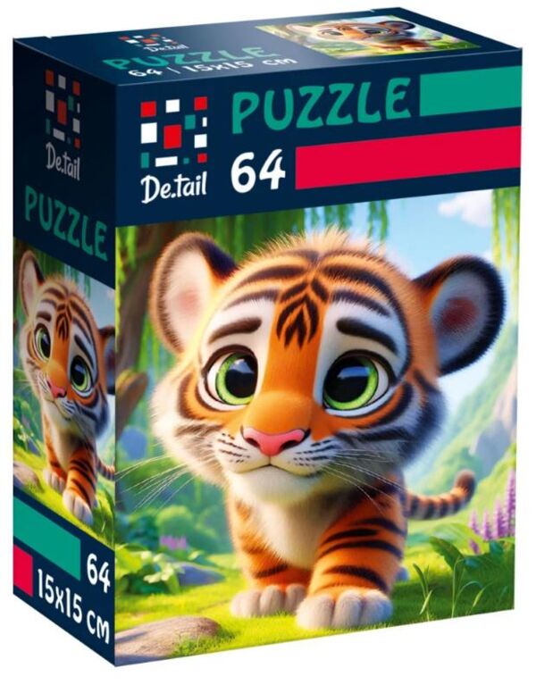 Пазли Миле тигреня  64 елемента DT1234-15 Ціна (цена) 33.60грн. | придбати  купити (купить) Пазли Миле тигреня  64 елемента DT1234-15 доставка по Украине, купить книгу, детские игрушки, компакт диски 0