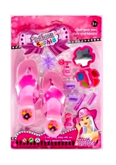 Набір аксесуарів туфлі косметика заколочки флакони 4007 Ціна (цена) 189.70грн. | придбати  купити (купить) Набір аксесуарів туфлі косметика заколочки флакони 4007 доставка по Украине, купить книгу, детские игрушки, компакт диски 0