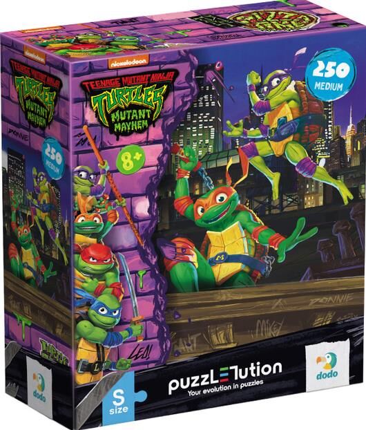 Пазли 250 елементів Medium-S TMNT Донателло та Мікеланджело 200529 Ціна (цена) 41.90грн. | придбати  купити (купить) Пазли 250 елементів Medium-S TMNT Донателло та Мікеланджело 200529 доставка по Украине, купить книгу, детские игрушки, компакт диски 0