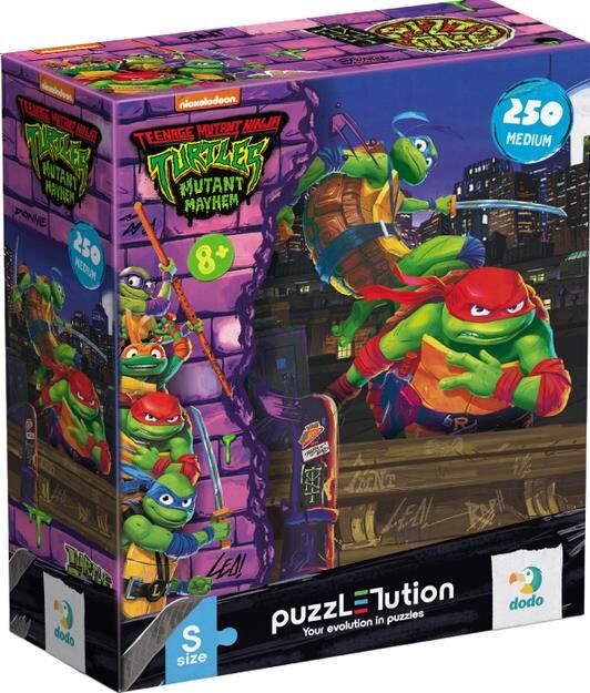 Пазли 250 елементів Medium-S TMNT Леонардо та Рафаель 200528 Ціна (цена) 41.90грн. | придбати  купити (купить) Пазли 250 елементів Medium-S TMNT Леонардо та Рафаель 200528 доставка по Украине, купить книгу, детские игрушки, компакт диски 0