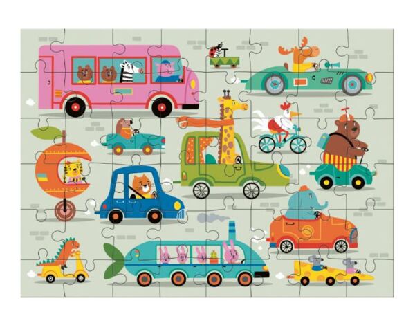 Пазли 48 елементів Наздоганяй На дорозі 300618 Ціна (цена) 70.70грн. | придбати  купити (купить) Пазли 48 елементів Наздоганяй На дорозі 300618 доставка по Украине, купить книгу, детские игрушки, компакт диски 1