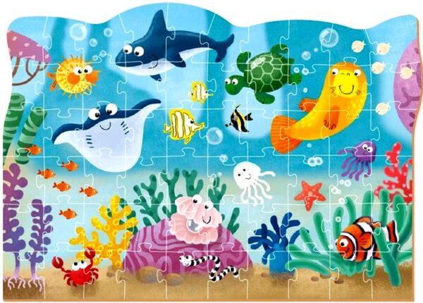 Пазли 60 елементів Підводний світ 300378 Ціна (цена) 65.90грн. | придбати  купити (купить) Пазли 60 елементів Підводний світ 300378 доставка по Украине, купить книгу, детские игрушки, компакт диски 1