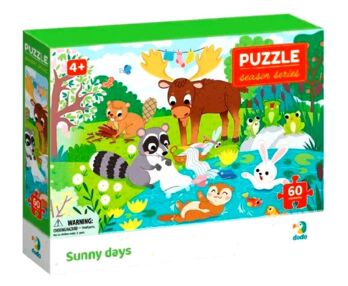 Пазли 60 елементів Сонячні дні 300412