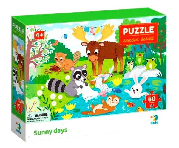 Пазли 60 елементів Сонячні дні 300412 Ціна (цена) 65.90грн. | придбати  купити (купить) Пазли 60 елементів Сонячні дні 300412 доставка по Украине, купить книгу, детские игрушки, компакт диски 0