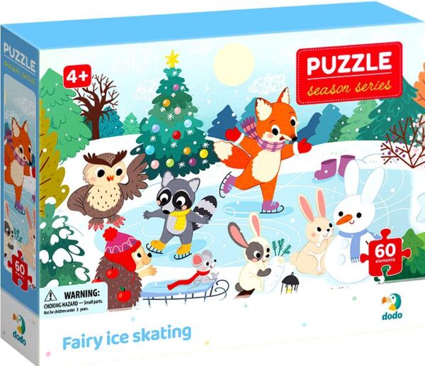 Пазли 60 елементів Чарівна ковзанка 300410 Ціна (цена) 65.90грн. | придбати  купити (купить) Пазли 60 елементів Чарівна ковзанка 300410 доставка по Украине, купить книгу, детские игрушки, компакт диски 0