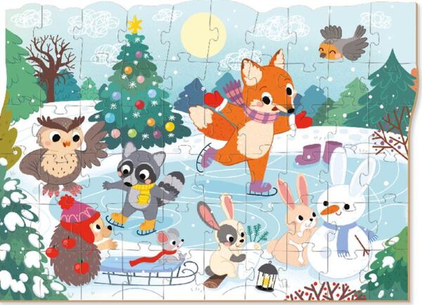 Пазли 60 елементів Чарівна ковзанка 300410 Ціна (цена) 65.90грн. | придбати  купити (купить) Пазли 60 елементів Чарівна ковзанка 300410 доставка по Украине, купить книгу, детские игрушки, компакт диски 1