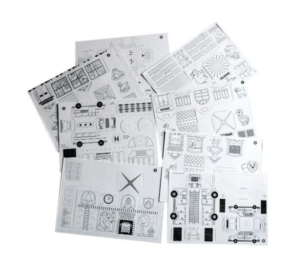 Набір для експериментів Будуємо місто Ціна (цена) 675.80грн. | придбати  купити (купить) Набір для експериментів Будуємо місто доставка по Украине, купить книгу, детские игрушки, компакт диски 7
