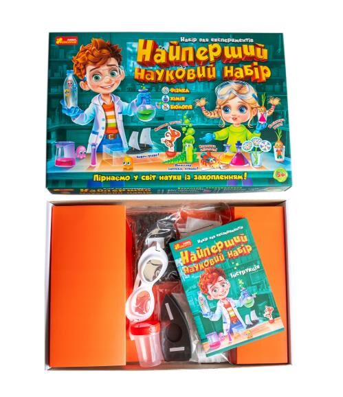 Найперший науковий набір Ціна (цена) 675.80грн. | придбати  купити (купить) Найперший науковий набір доставка по Украине, купить книгу, детские игрушки, компакт диски 1
