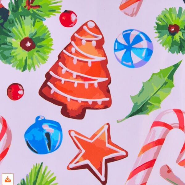 Розпис по номерах 40х40 SK057 Новорічні солодощі Strateg Ціна (цена) 199.95грн. | придбати  купити (купить) Розпис по номерах 40х40 SK057 Новорічні солодощі Strateg доставка по Украине, купить книгу, детские игрушки, компакт диски 0