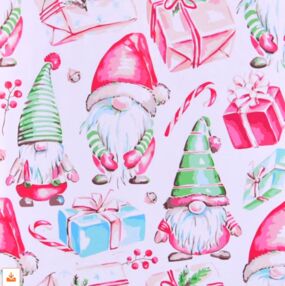 Розпис по номерах 40х40 SK060 Гноми в подарунках "Strateg"