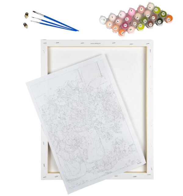 Розпис по номерах 50х25 WW192 Поп-арт Нью-Йорк Strateg Ціна (цена) 205.11грн. | придбати  купити (купить) Розпис по номерах 50х25 WW192 Поп-арт Нью-Йорк Strateg доставка по Украине, купить книгу, детские игрушки, компакт диски 1