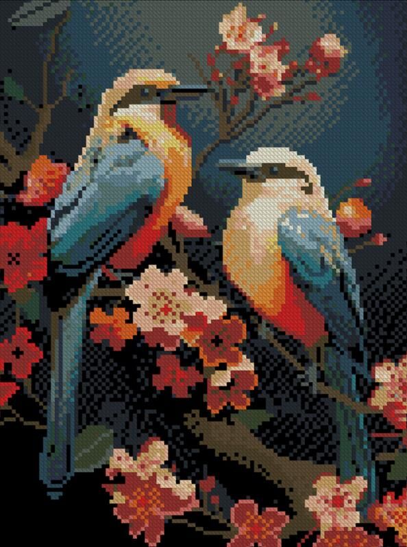 Алмазна мозаїка б/підрамн 30х40 ZAV3040-40 Пташки Strateg Ціна (цена) 158.48грн. | придбати  купити (купить) Алмазна мозаїка б/підрамн 30х40 ZAV3040-40 Пташки Strateg доставка по Украине, купить книгу, детские игрушки, компакт диски 0