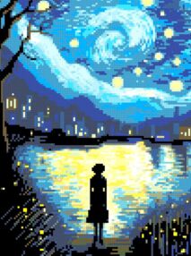 Алмазна мозаїка б/підрамн 30х40 ZAV3040-41 Передчуття "Strateg"