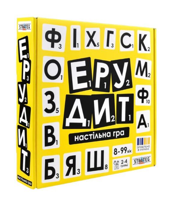 Гра настільна Ерудит 30619 Ціна (цена) 121.26грн. | придбати  купити (купить) Гра настільна Ерудит 30619 доставка по Украине, купить книгу, детские игрушки, компакт диски 0