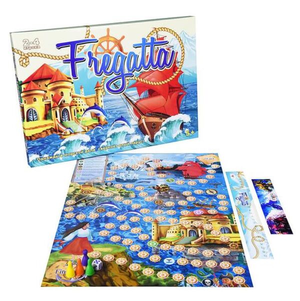Гра настільна Фрегатта 30552 Ціна (цена) 70.95грн. | придбати  купити (купить) Гра настільна Фрегатта 30552 доставка по Украине, купить книгу, детские игрушки, компакт диски 1