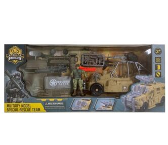 Військовий набір машина солдат зброя 23150