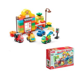 Конструктор автостанція будівля машини 105 деталі FL1149