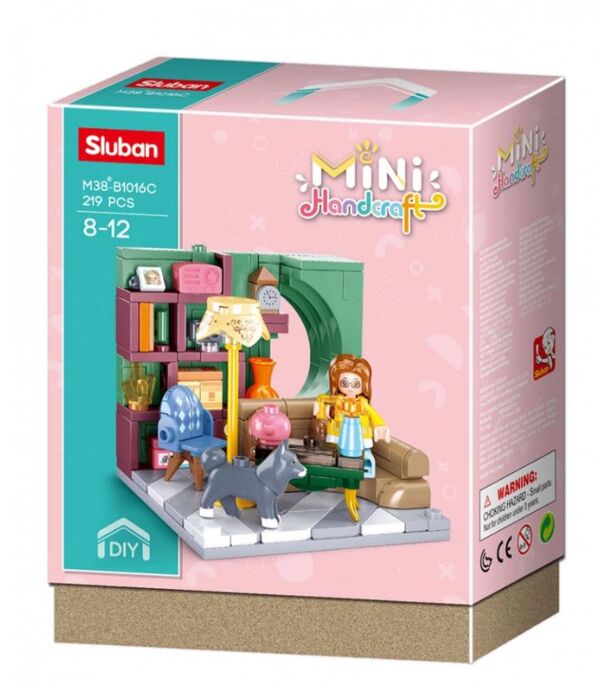 Конструктор вітальня Mini Handcraft 219 деталей M38-B1016С Ціна (цена) 178.40грн. | придбати  купити (купить) Конструктор вітальня Mini Handcraft 219 деталей M38-B1016С доставка по Украине, купить книгу, детские игрушки, компакт диски 0