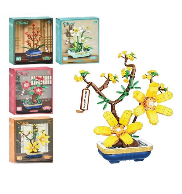 Конструктор квітка у горщику від 325 деталей 4 види 33041-33044 Ціна (цена) 245.70грн. | придбати  купити (купить) Конструктор квітка у горщику від 325 деталей 4 види 33041-33044 доставка по Украине, купить книгу, детские игрушки, компакт диски 0