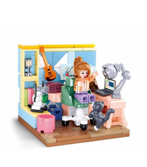 Конструктор кімната розваг Mini Handcraft 216 деталей M38-B1016В Ціна (цена) 178.40грн. | придбати  купити (купить) Конструктор кімната розваг Mini Handcraft 216 деталей M38-B1016В доставка по Украине, купить книгу, детские игрушки, компакт диски 1