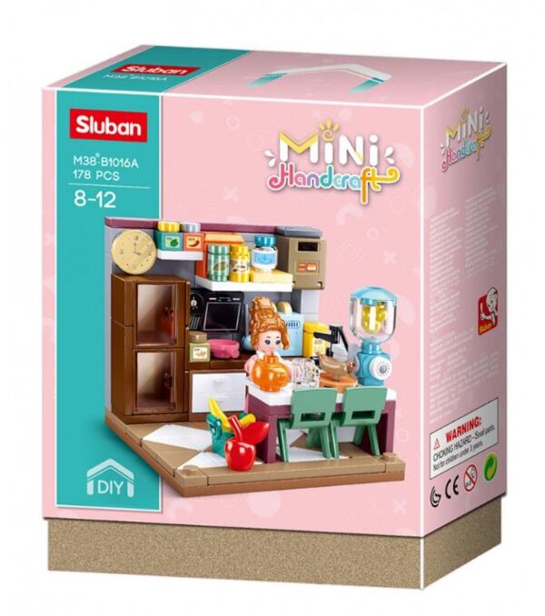 Конструктор кухня Mini Handcraft 178 деталей M38-B1016А Ціна (цена) 178.40грн. | придбати  купити (купить) Конструктор кухня Mini Handcraft 178 деталей M38-B1016А доставка по Украине, купить книгу, детские игрушки, компакт диски 0