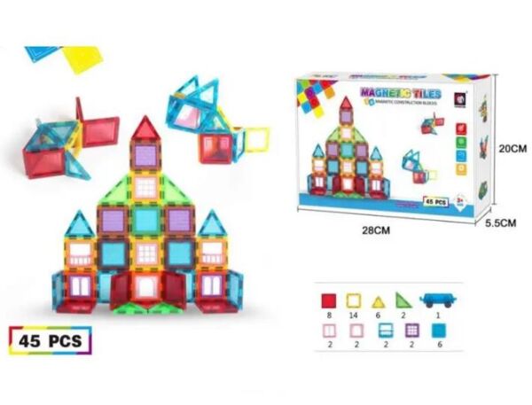 Конструктор магнітний 45 деталі 9912 Ціна (цена) 415.70грн. | придбати  купити (купить) Конструктор магнітний 45 деталі 9912 доставка по Украине, купить книгу, детские игрушки, компакт диски 0