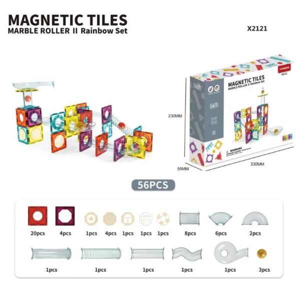 Конструктор магнітний лабіринт кульки 3 шт 56 деталей Х2121 Ціна (цена) 432.40грн. | придбати  купити (купить) Конструктор магнітний лабіринт кульки 3 шт 56 деталей Х2121 доставка по Украине, купить книгу, детские игрушки, компакт диски 0