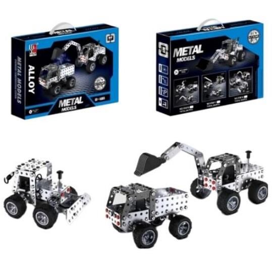 Конструктор металевий 3в1 будтехніка 584 деталей FD818 Ціна (цена) 471.70грн. | придбати  купити (купить) Конструктор металевий 3в1 будтехніка 584 деталей FD818 доставка по Украине, купить книгу, детские игрушки, компакт диски 0