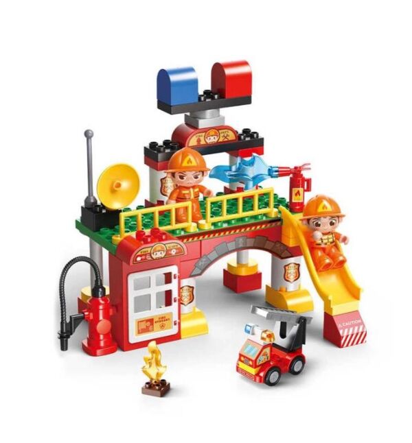 Конструктор пожежна частина машина фігурка  54 деталі FL42003 Ціна (цена) 372.00грн. | придбати  купити (купить) Конструктор пожежна частина машина фігурка  54 деталі FL42003 доставка по Украине, купить книгу, детские игрушки, компакт диски 1