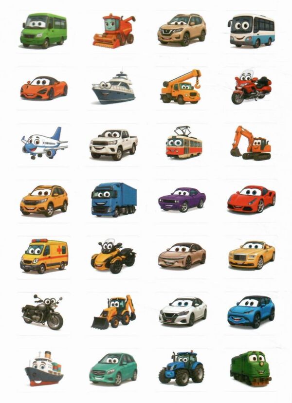 100% наліпок Мультяшні тачки Ціна (цена) 39.30грн. | придбати  купити (купить) 100% наліпок Мультяшні тачки доставка по Украине, купить книгу, детские игрушки, компакт диски 2