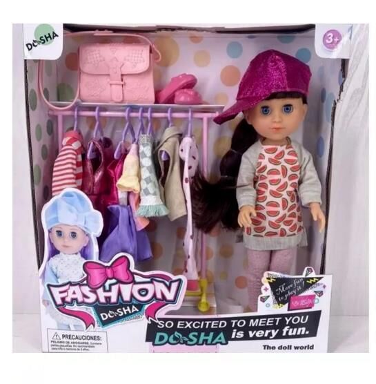 Лялька вбрання сумка взуття AKG-0041 Ціна (цена) 629.40грн. | придбати  купити (купить) Лялька вбрання сумка взуття AKG-0041 доставка по Украине, купить книгу, детские игрушки, компакт диски 0