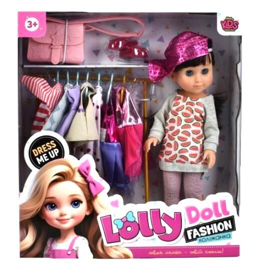 Лялька вбрання сумка взуття AKG-0041 Ціна (цена) 629.40грн. | придбати  купити (купить) Лялька вбрання сумка взуття AKG-0041 доставка по Украине, купить книгу, детские игрушки, компакт диски 1